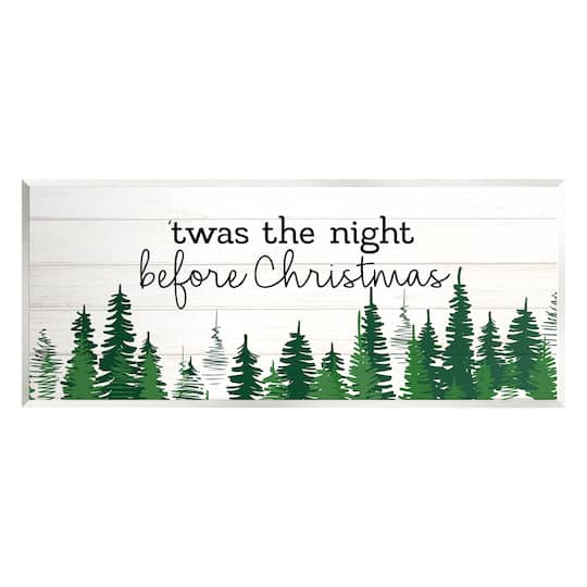 Stupell Industries 'Twas the Night Before Christmas Wall Plaque Art